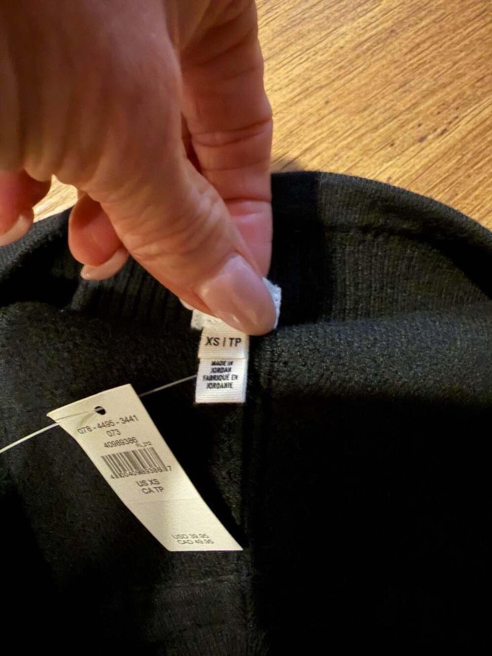 Aerie Ribbed Black Sweater Tube Top - XS - Picture 3 of 3